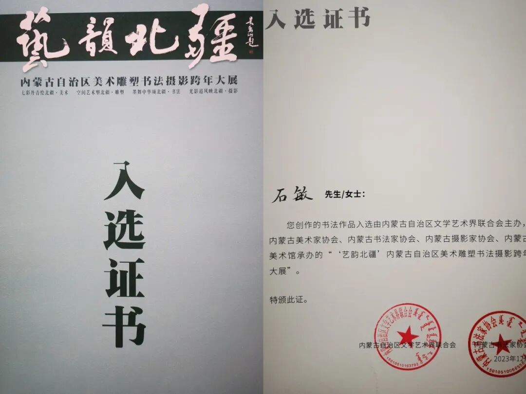 文艺名家风采丨石敏：书如其人，书为心画 第26张