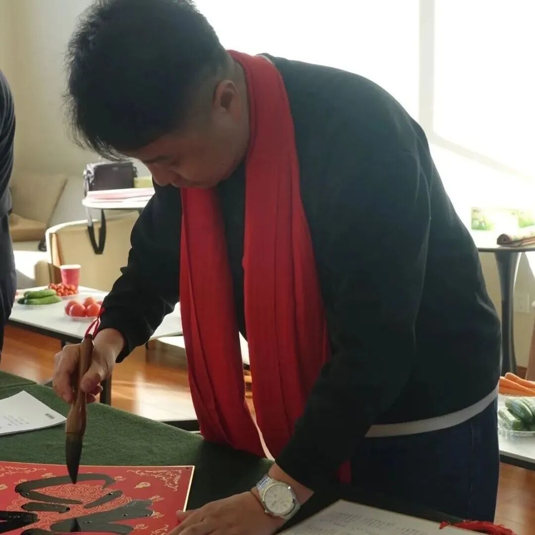 内蒙古书法家协会2025年“万福迎春”公益活动走进武警基层分队 第10张