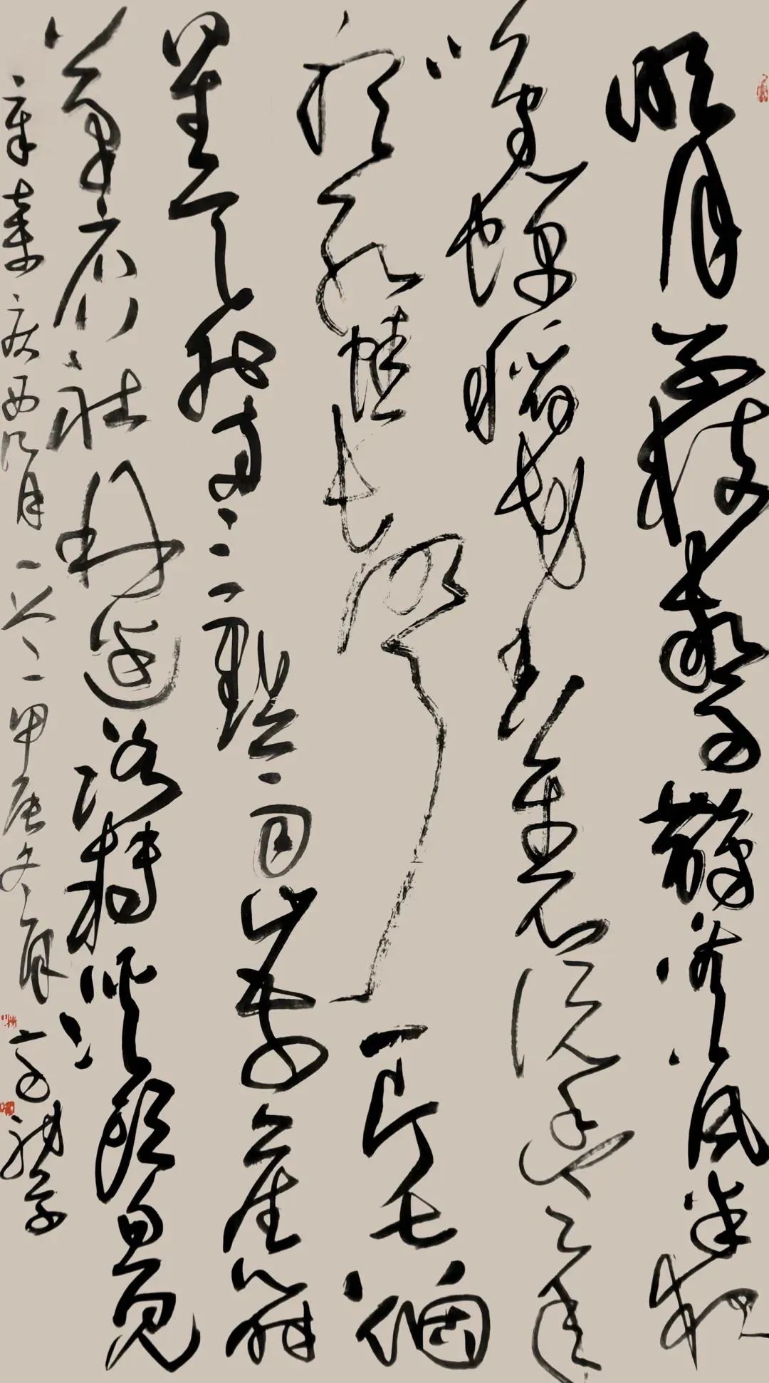 北疆文化神州行 | “翰墨中华·赓续文脉——内蒙古自治区优秀书法作品巡展”在深圳展出 第24张