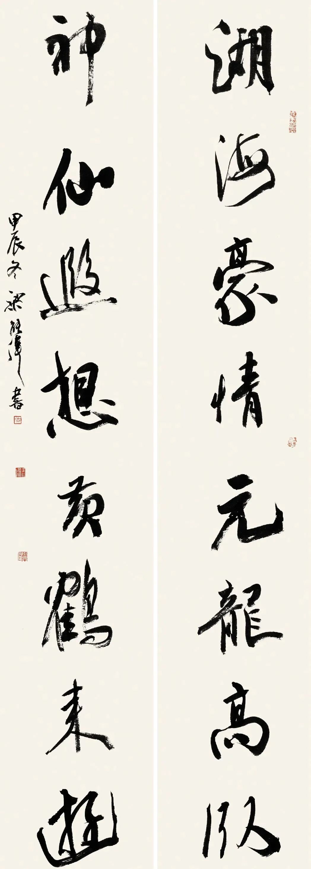 北疆文化神州行 | “翰墨中华·赓续文脉——内蒙古自治区优秀书法作品巡展”在深圳展出 第25张