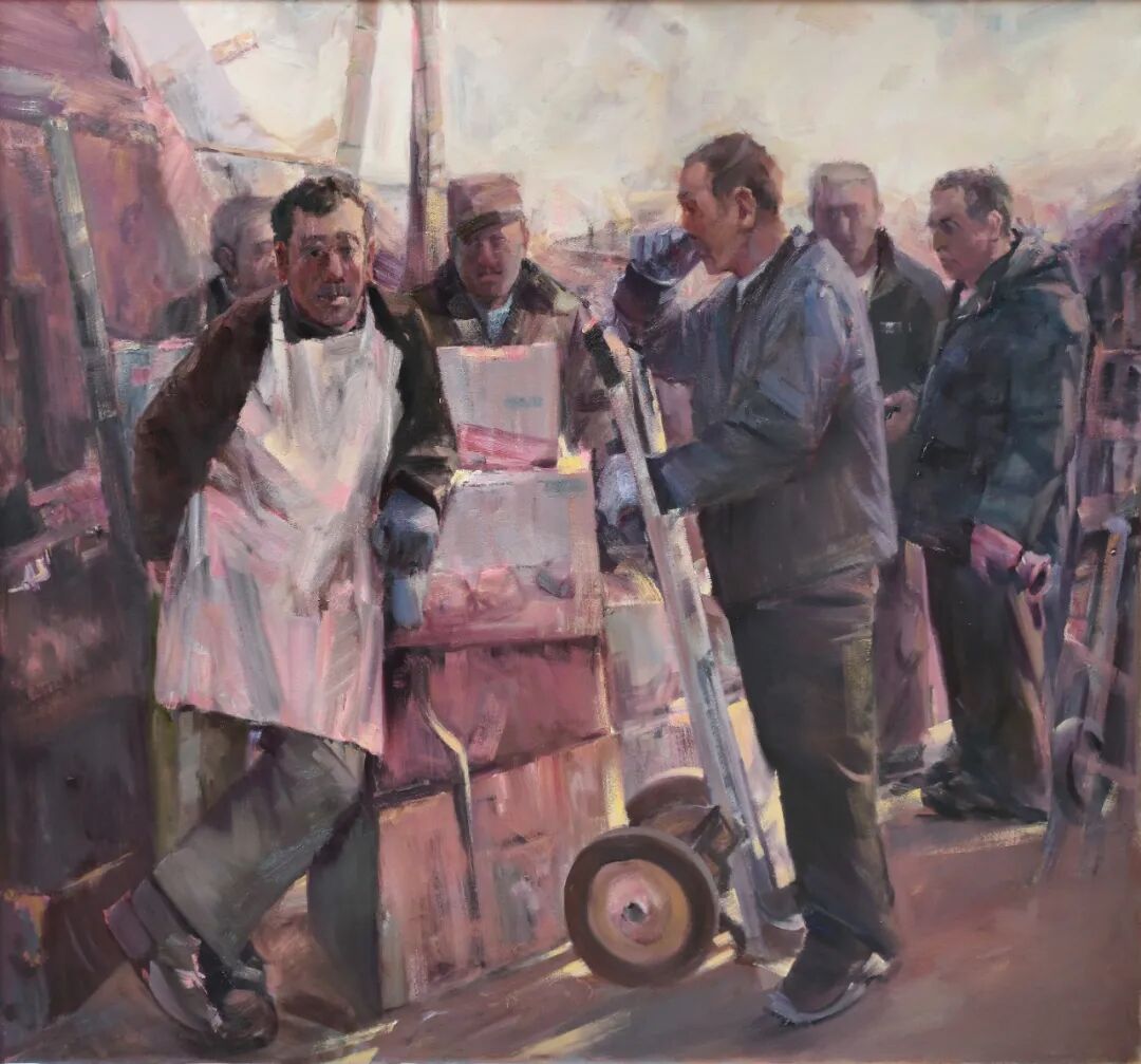 “新象共生 溢彩北疆”首届内蒙古新文艺群体美术作品线上展（一） 第24张