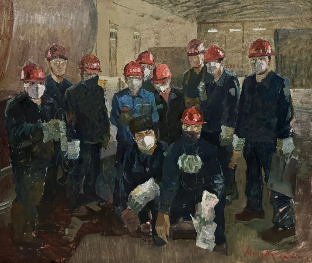 “新象共生 溢彩北疆”首届内蒙古新文艺群体美术作品线上展（一） 第37张