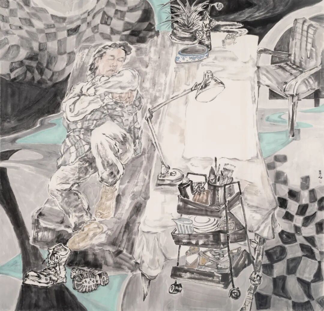 “新象共生 溢彩北疆”首届内蒙古新文艺群体美术作品线上展（一） 第23张