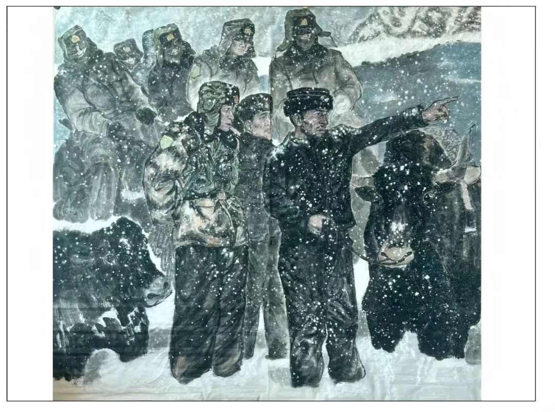 “新象共生 溢彩北疆”首届内蒙古新文艺群体美术作品线上展（一） 第35张