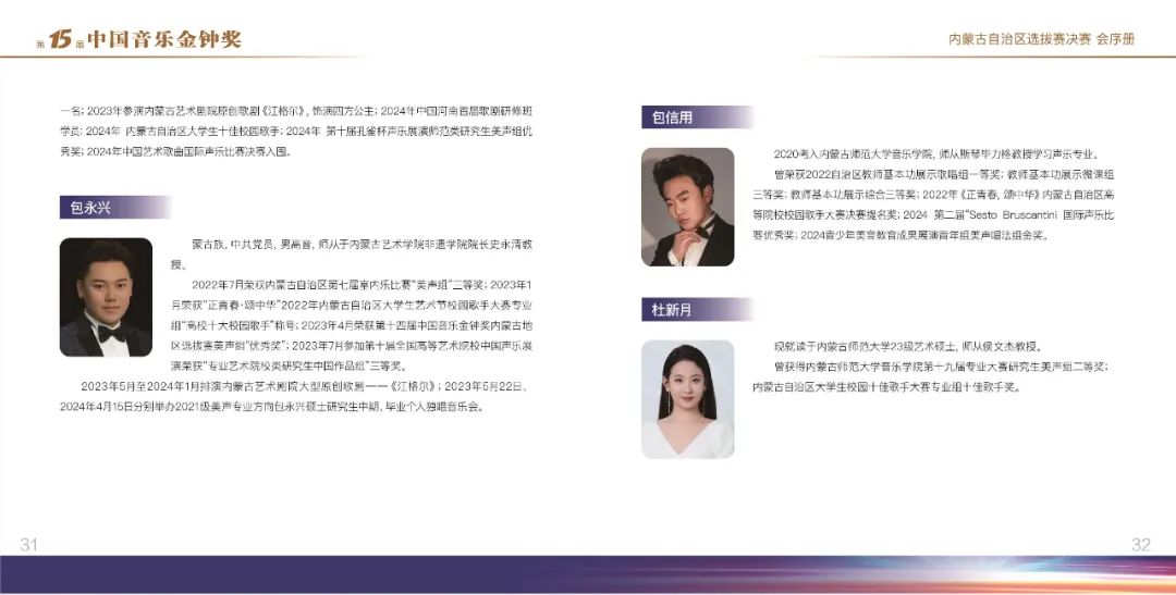 金钟奖·内蒙古赛区丨选手须知 第20张