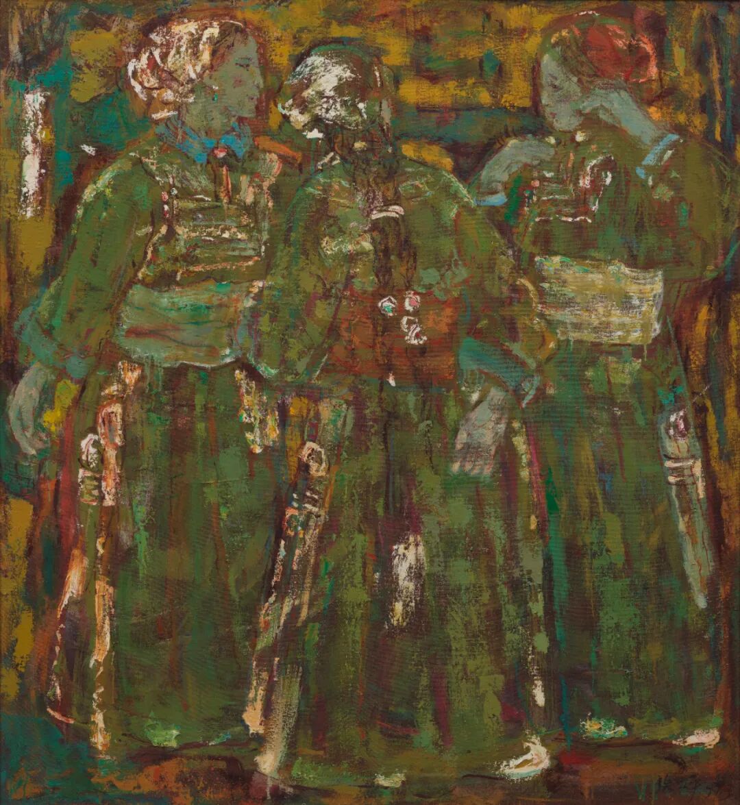 “吾心归处——内蒙古美术馆馆藏妥木斯师生油画作品展”入选全国精品展 第13张