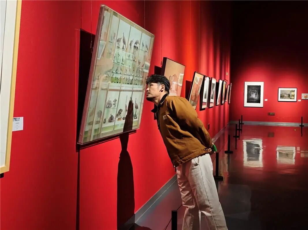 第二届内蒙古自治区水彩画双年展开展 第3张