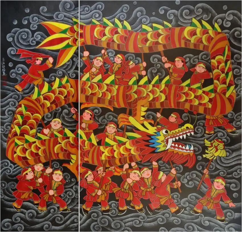 首届中国乡土绘画作品展览！内蒙古十位画家作品入选 第20张