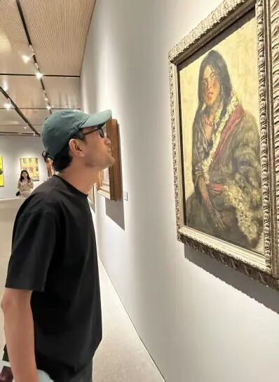 首届中国乡土绘画作品展览！内蒙古十位画家作品入选 第1张
