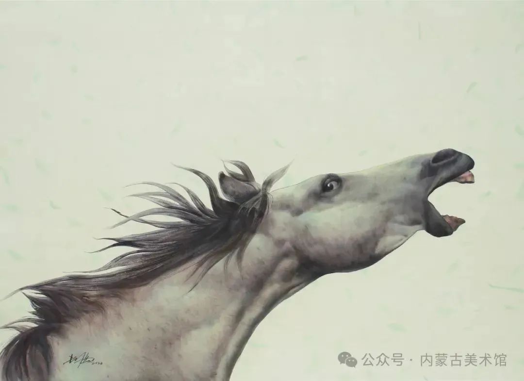 “印象内蒙古·浩瀚的地平线”——长海作品展在中国美术馆热展 第6张