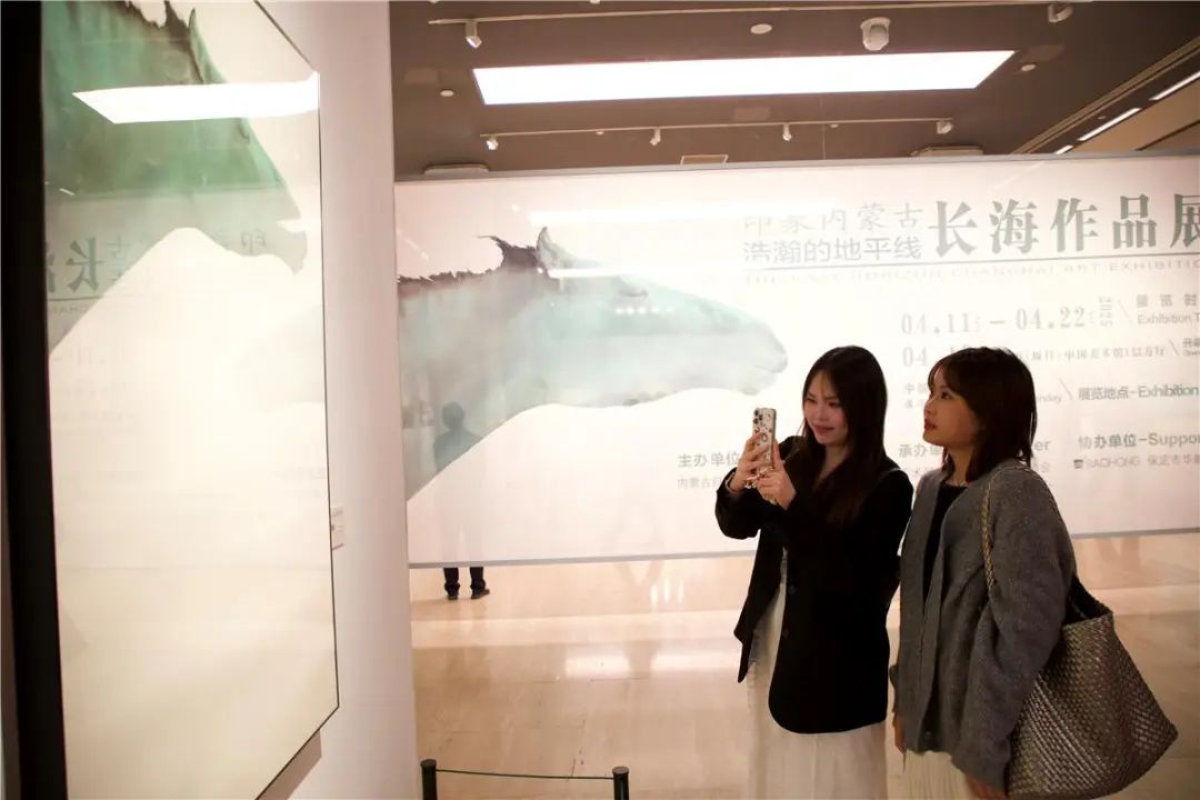 值得一看！内蒙古画家长海作品展在中国美术馆实力圈粉 第3张