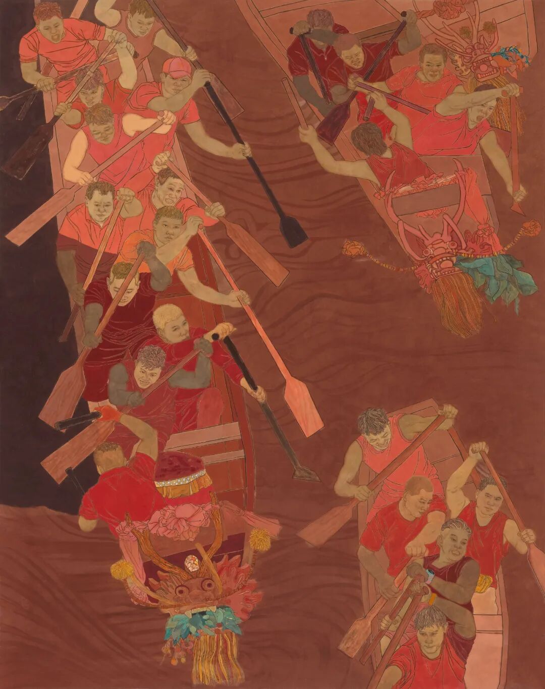 “新象共生 溢彩北疆”首届内蒙古新文艺群体美术作品线上展（二） 第45张