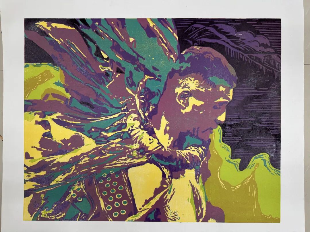 “新象共生 溢彩北疆”首届内蒙古新文艺群体美术作品线上展（二） 第33张