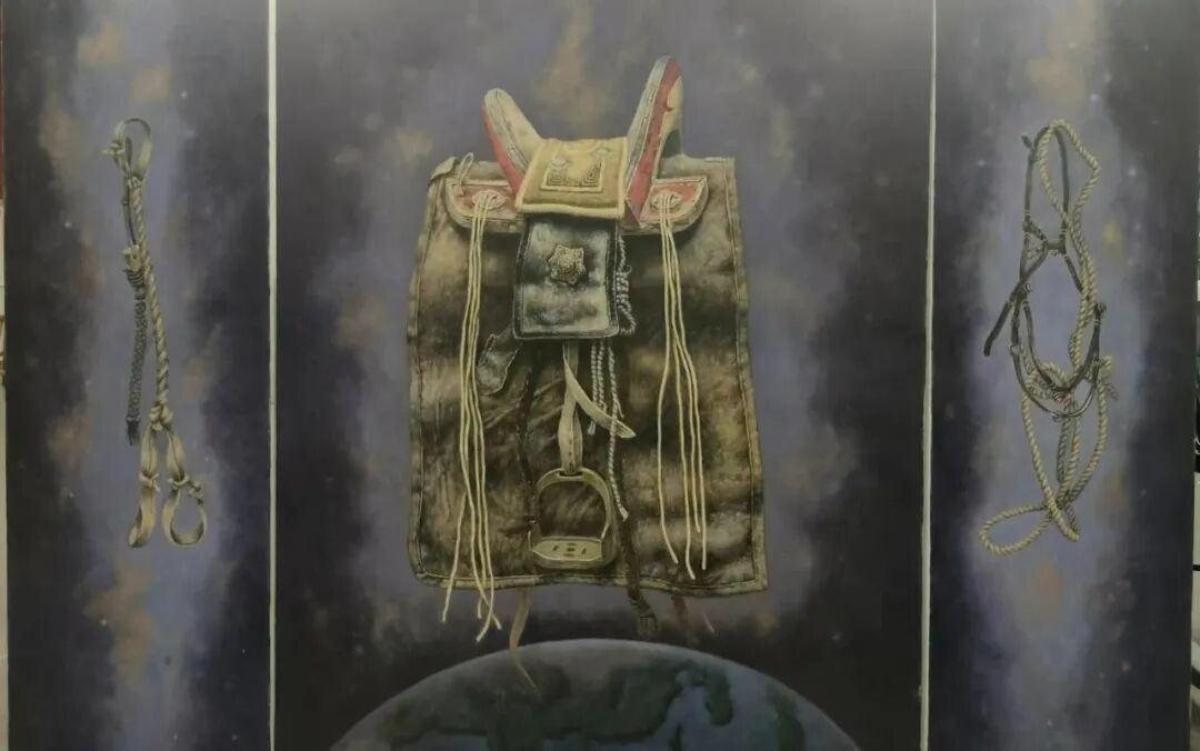 “新象共生 溢彩北疆”首届内蒙古新文艺群体美术作品线上展（二） 第35张