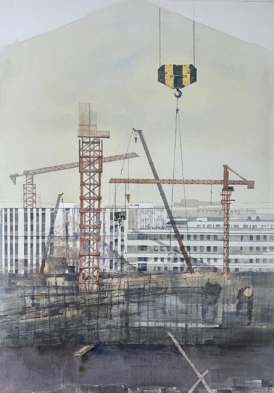 “新象共生 溢彩北疆”首届内蒙古新文艺群体美术作品线上展（二） 第13张