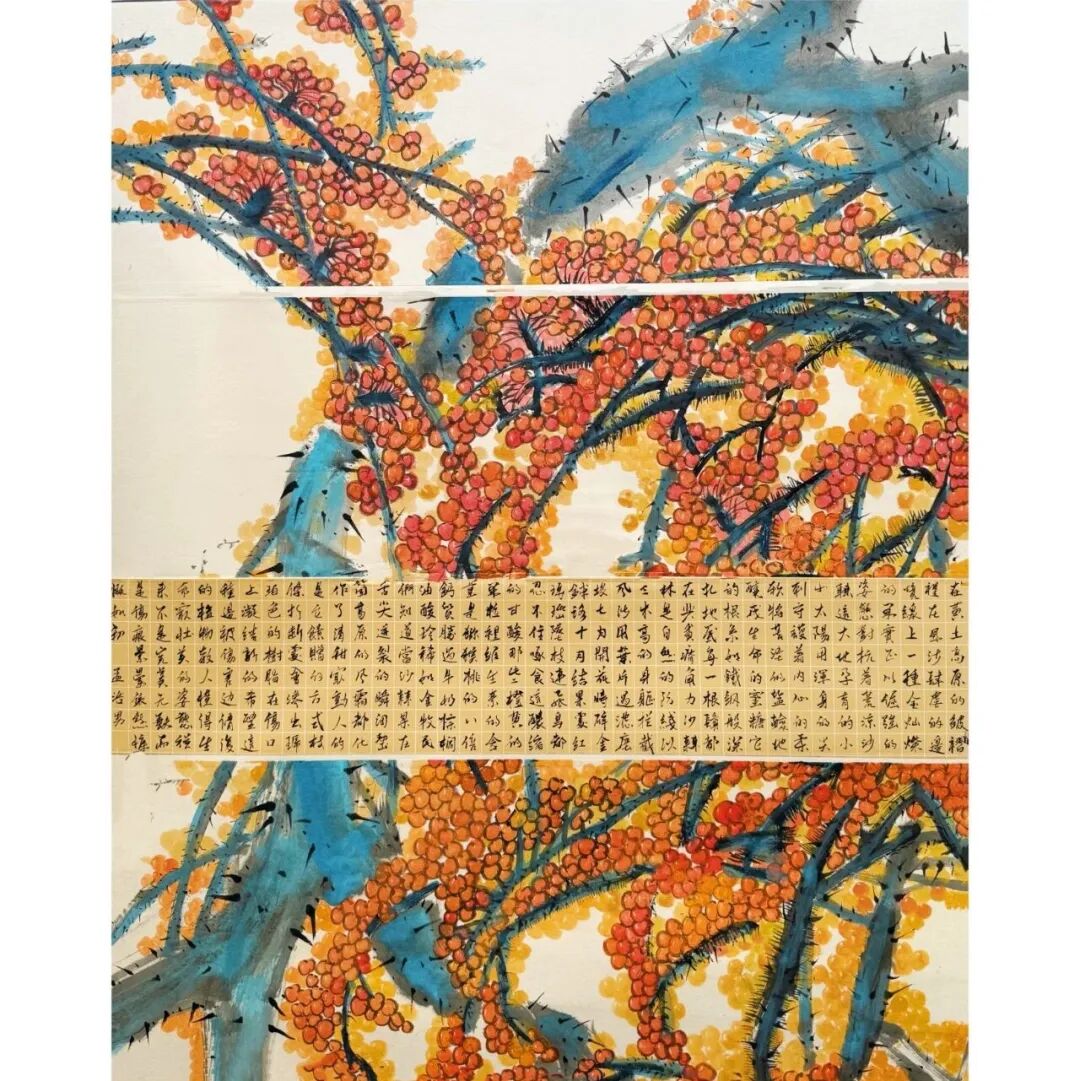 “新象共生 溢彩北疆”首届内蒙古新文艺群体美术作品线上展（二） 第27张