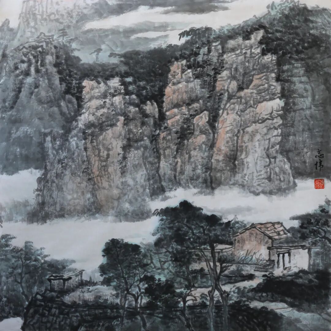 “新象共生 溢彩北疆”首届内蒙古新文艺群体美术作品线上展（二） 第41张