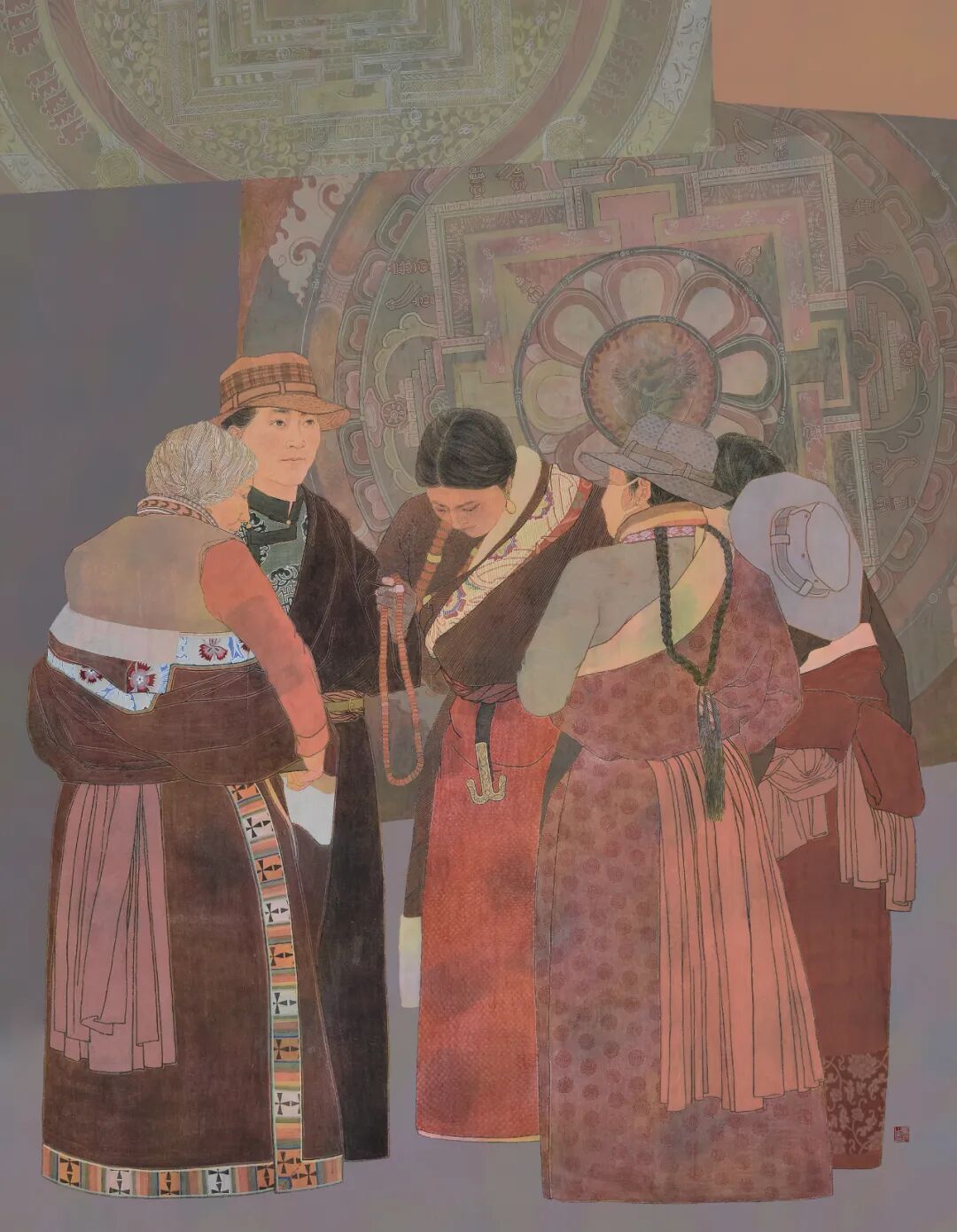 “新象共生 溢彩北疆”首届内蒙古新文艺群体美术作品线上展（二） 第23张