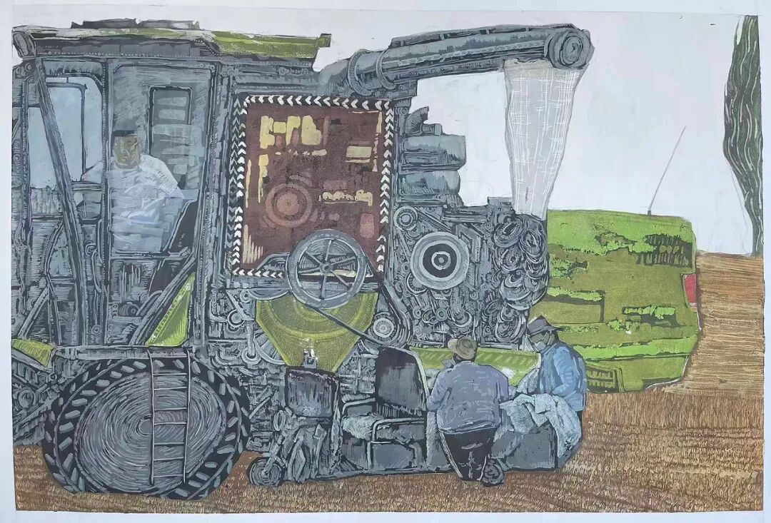 “新象共生 溢彩北疆”首届内蒙古新文艺群体美术作品线上展（二） 第36张