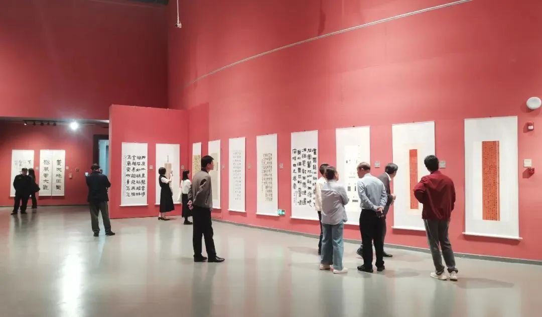 北疆文化走出去｜乌兰察布济宁上饶书法联展开幕 第12张
