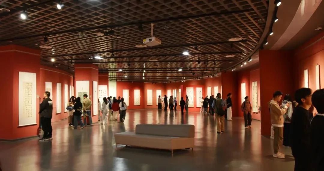 北疆文化走出去｜乌兰察布济宁上饶书法联展开幕 第11张