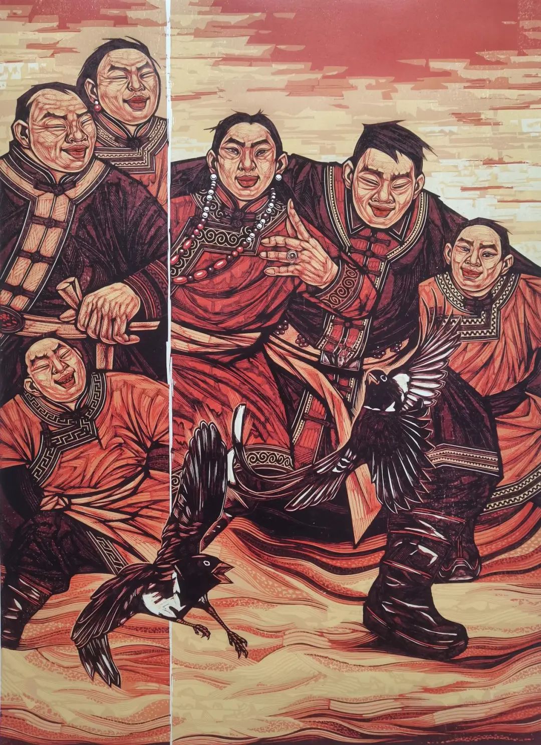 内蒙古34件作品入选第六届中国民族美术作品展览 第20张