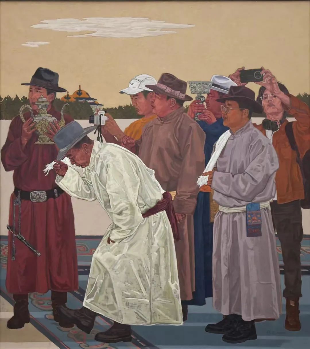 内蒙古34件作品入选第六届中国民族美术作品展览 第9张