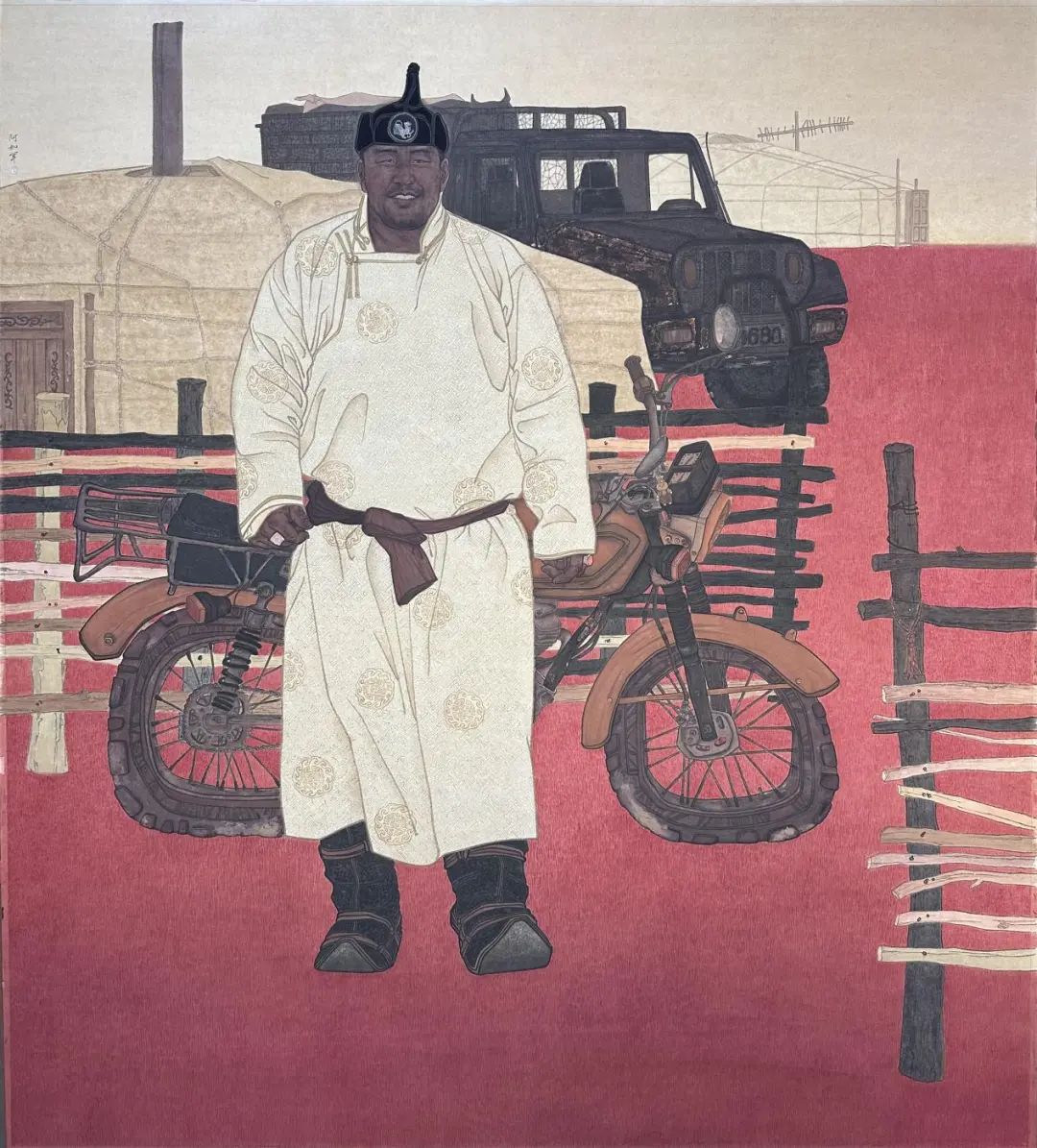 内蒙古34件作品入选第六届中国民族美术作品展览 第1张