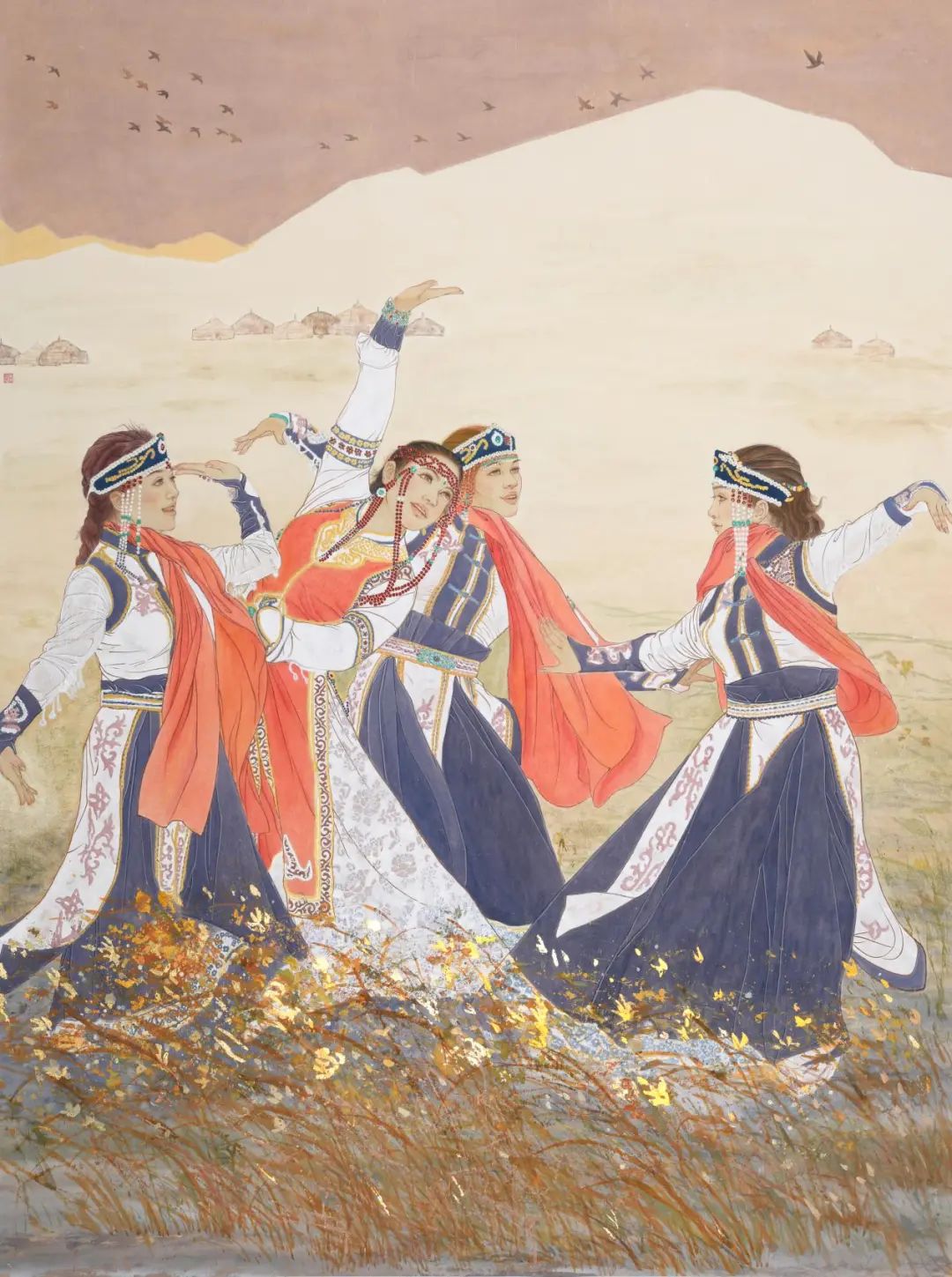 内蒙古34件作品入选第六届中国民族美术作品展览 第4张