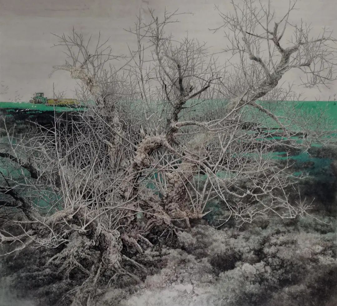 第十四届全国美术展览进京作品展览作者丨安永义、方伟杰、郭剑利（中国画） 第3张