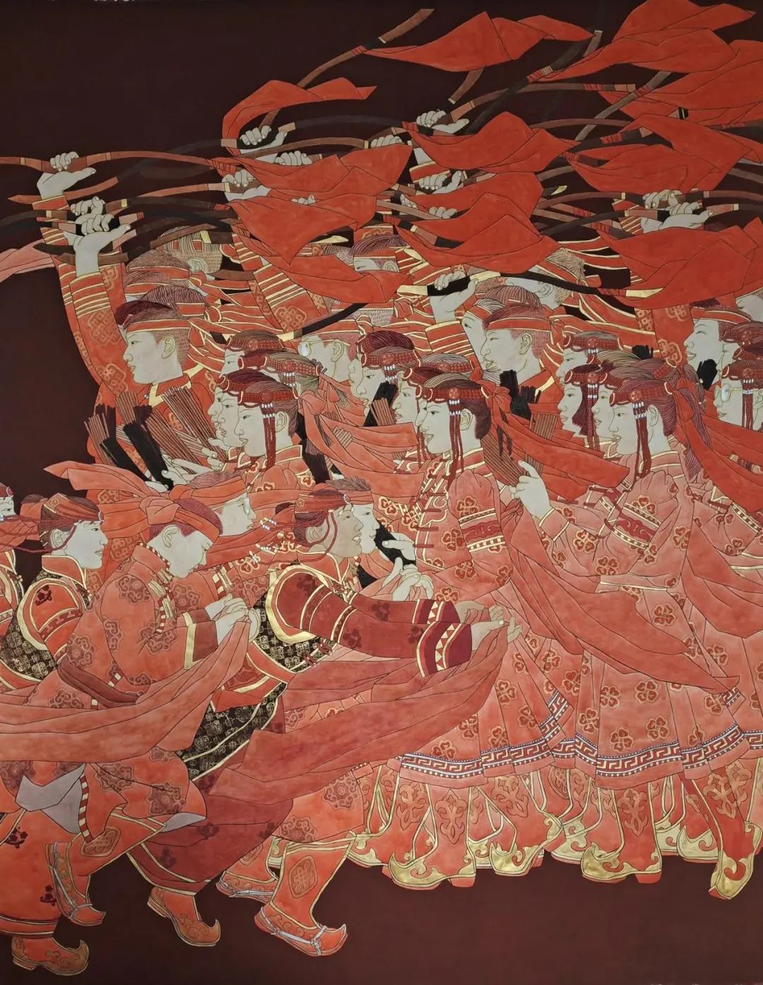 第十四届全国美术展览进京作品展览作者丨安永义、方伟杰、郭剑利（中国画） 第8张
