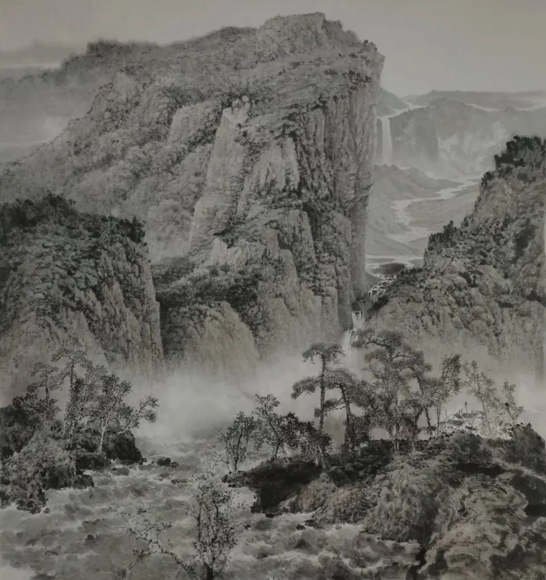 第十四届全国美术展览进京作品展览作者丨安永义、方伟杰、郭剑利（中国画） 第6张