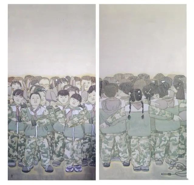 第十四届全国美术展览进京作品展览作者丨安永义、方伟杰、郭剑利（中国画） 第13张