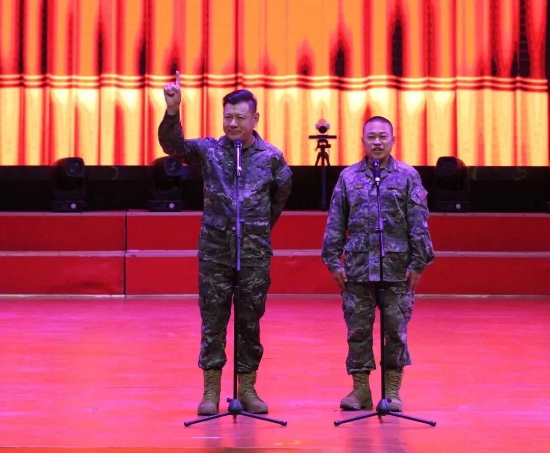 弘扬抗战精神 共筑国防长城——文艺志愿服务走进武警部队演出 第15张