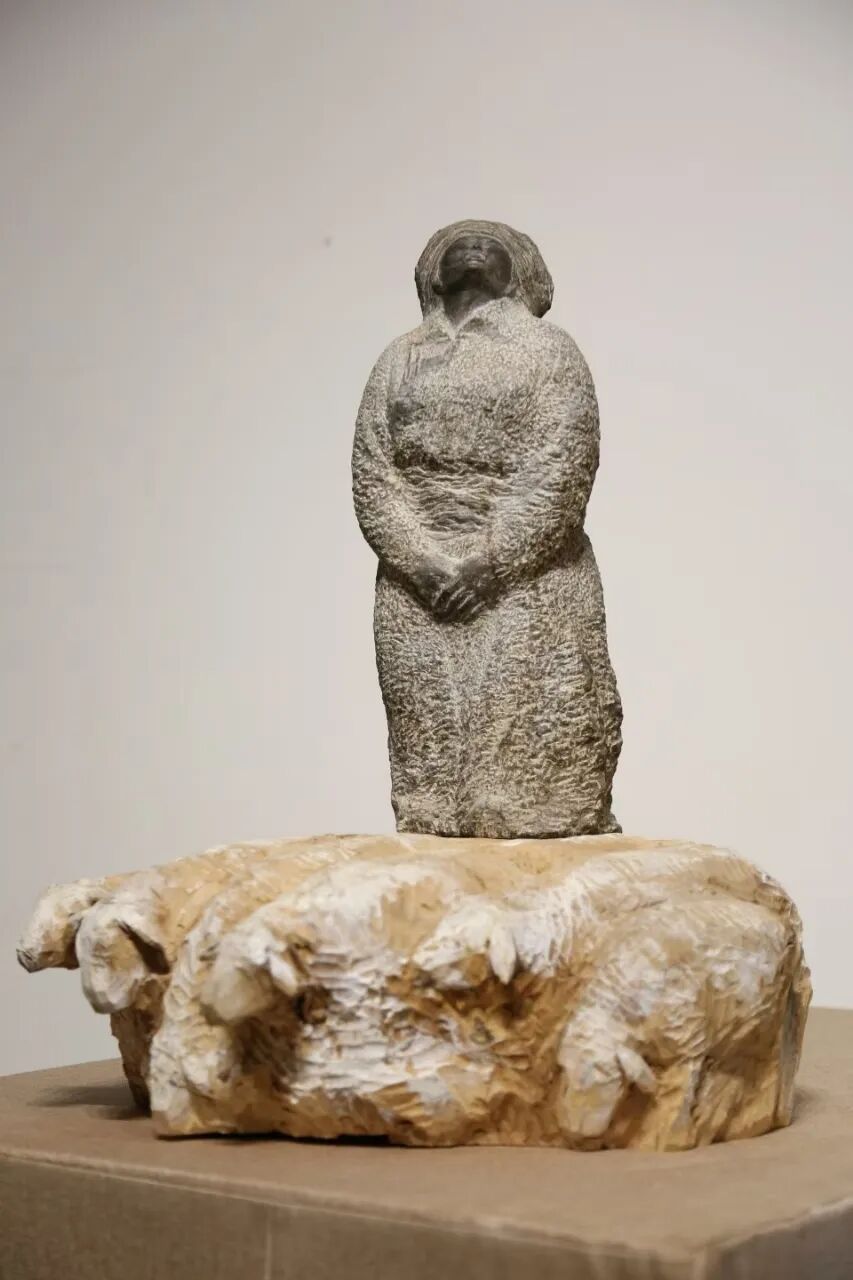 首届青年雕塑作品展览，内蒙古入选的有→ 第27张