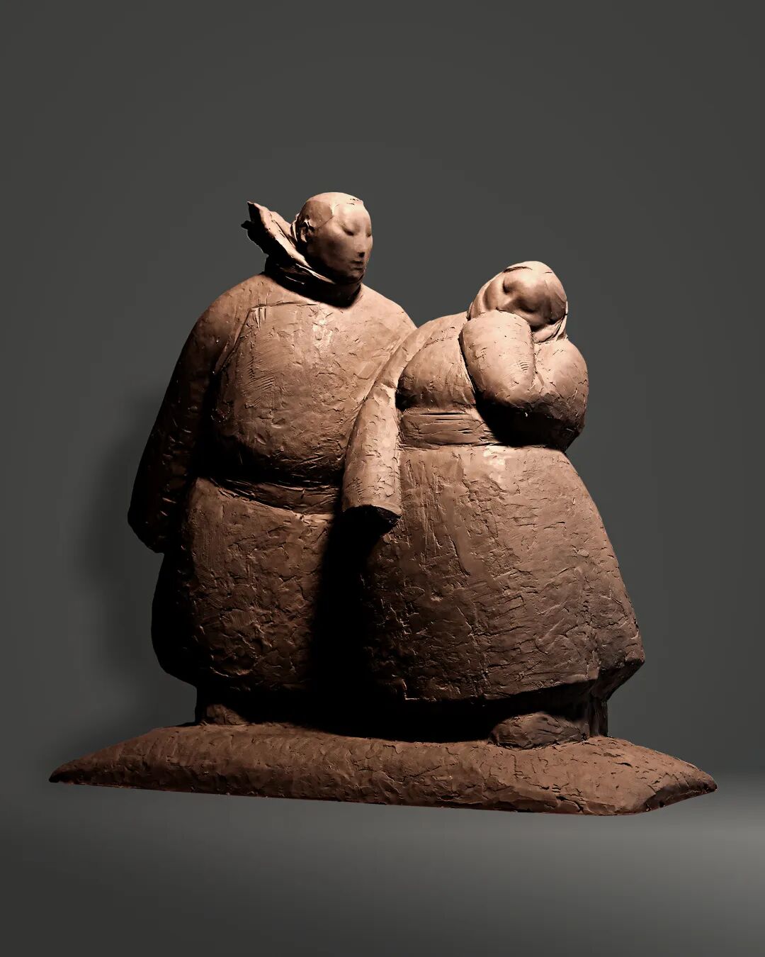 首届青年雕塑作品展览，内蒙古入选的有→ 第2张