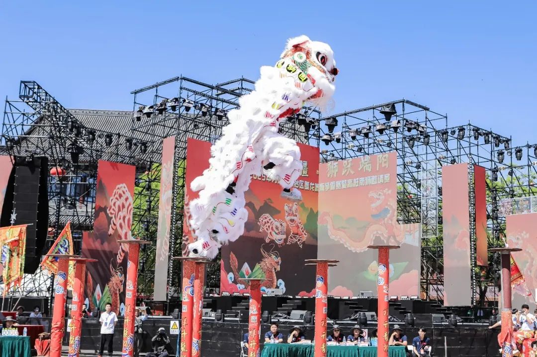 300名龙狮健儿决战青城！内蒙古首届舞龙舞狮争霸赛震撼启幕 第8张