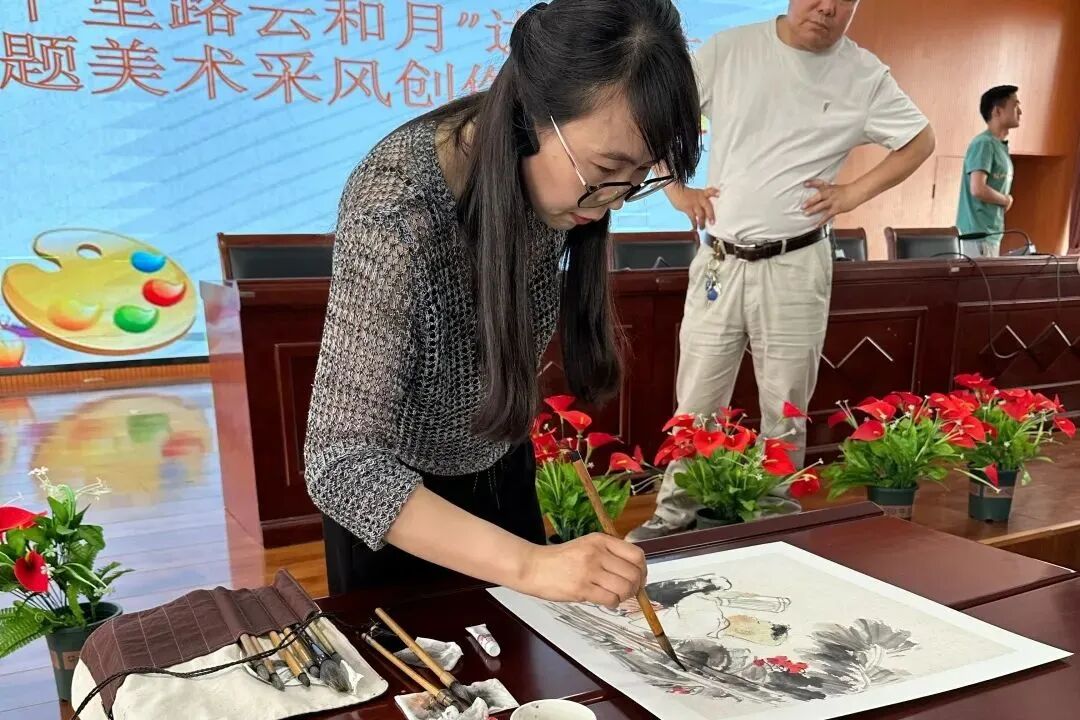 “八千里路云和月”边防线主题美术采风创作活动巴彦淖尔段圆满结束 第26张