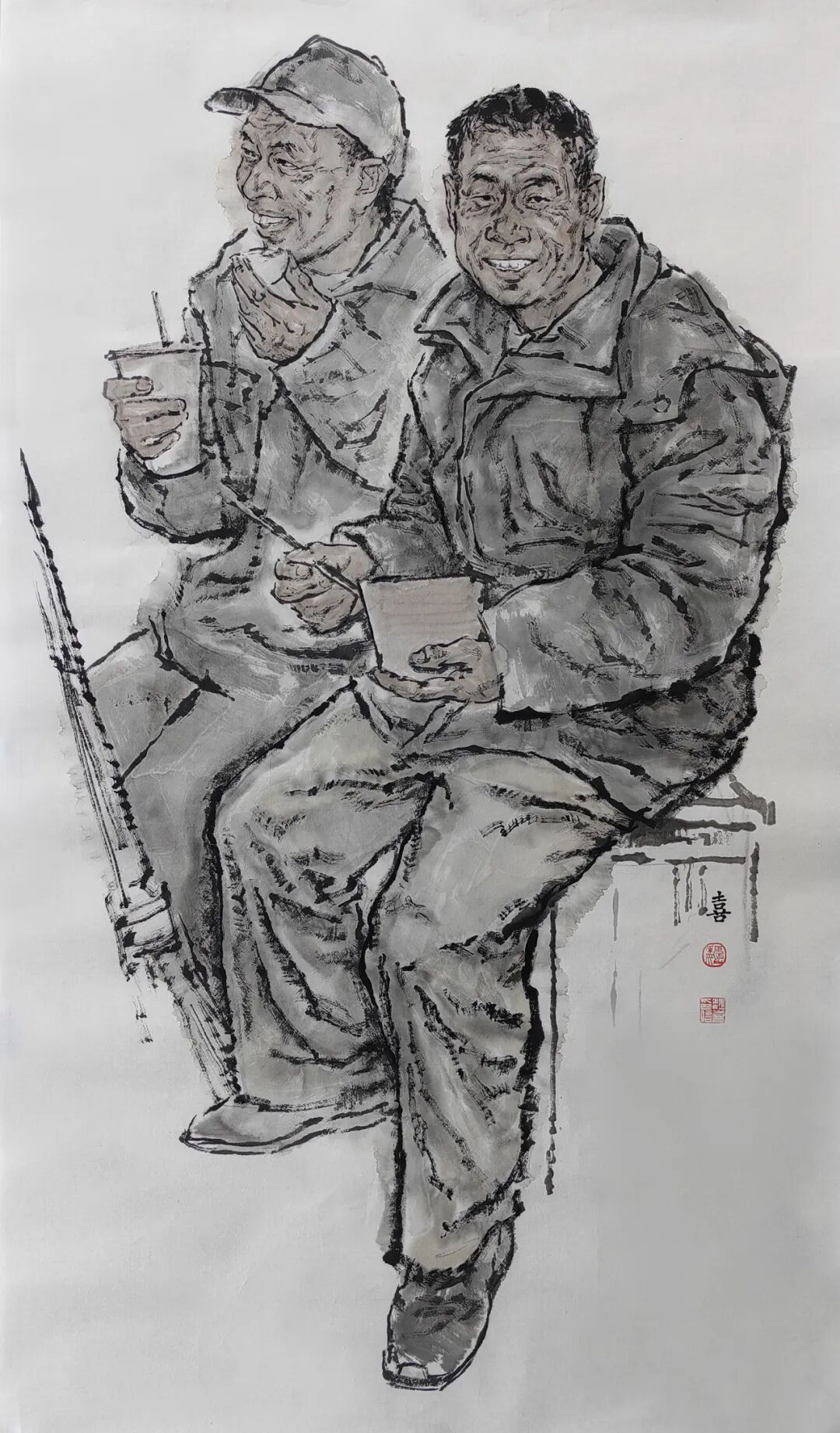 “新象共生 溢彩北疆”首届内蒙古新文艺群体美术作品线上展（三） 第14张