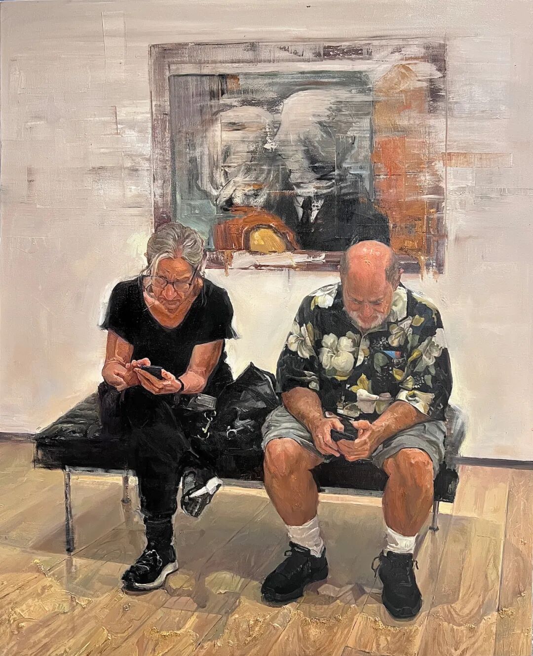 “新象共生 溢彩北疆”首届内蒙古新文艺群体美术作品线上展（三） 第36张