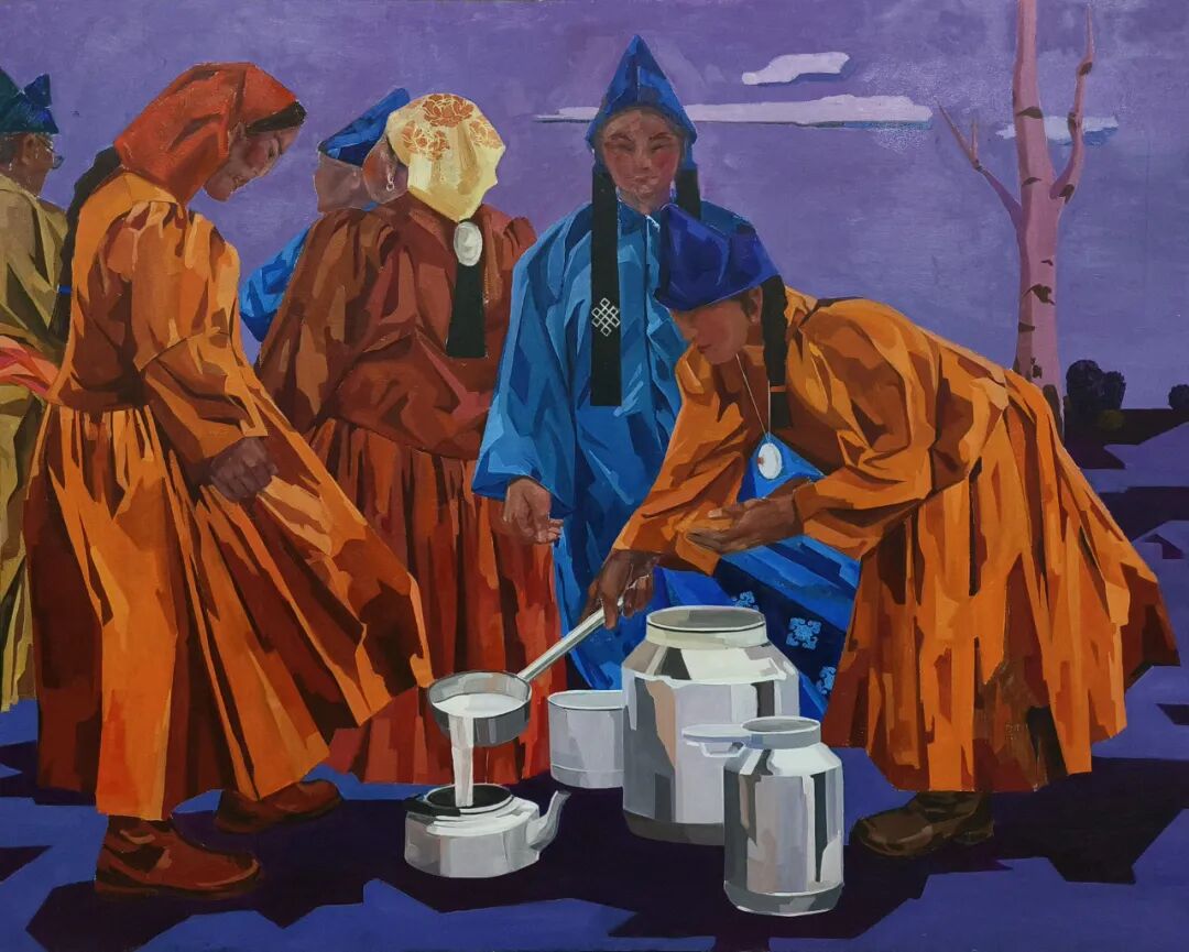 “新象共生 溢彩北疆”首届内蒙古新文艺群体美术作品线上展（三） 第4张