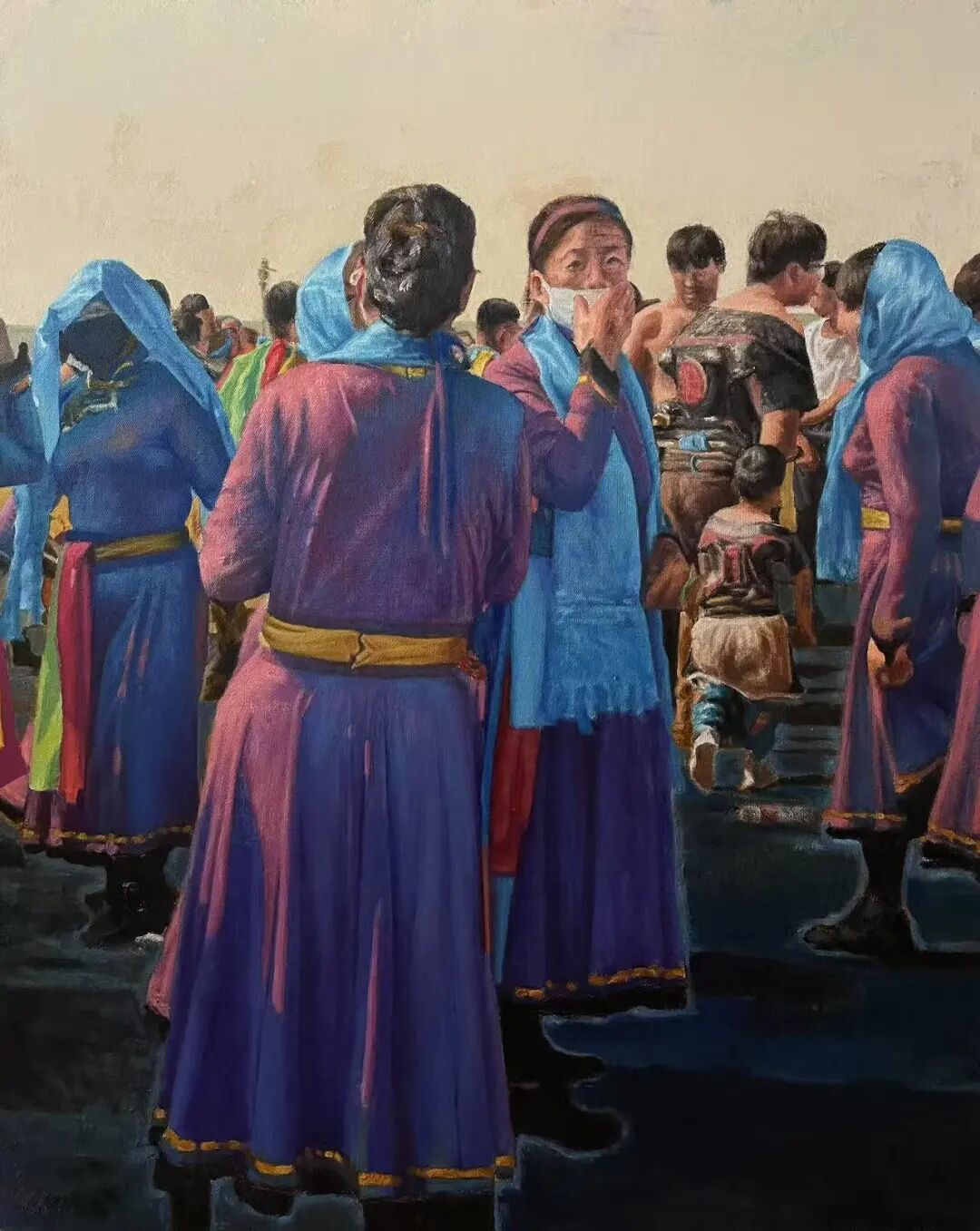 “新象共生 溢彩北疆”首届内蒙古新文艺群体美术作品线上展（三） 第20张