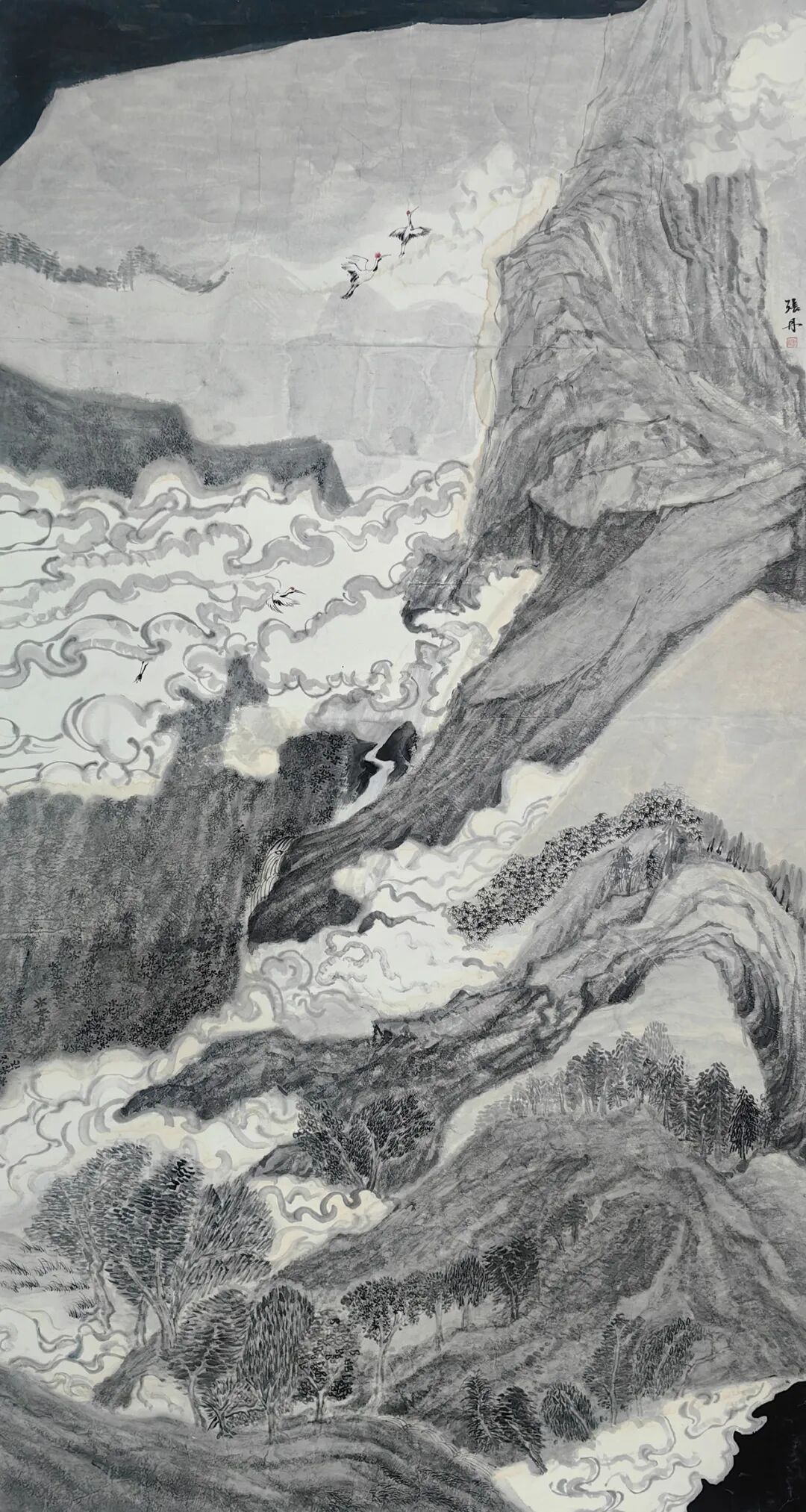 “新象共生 溢彩北疆”首届内蒙古新文艺群体美术作品线上展（三） 第33张