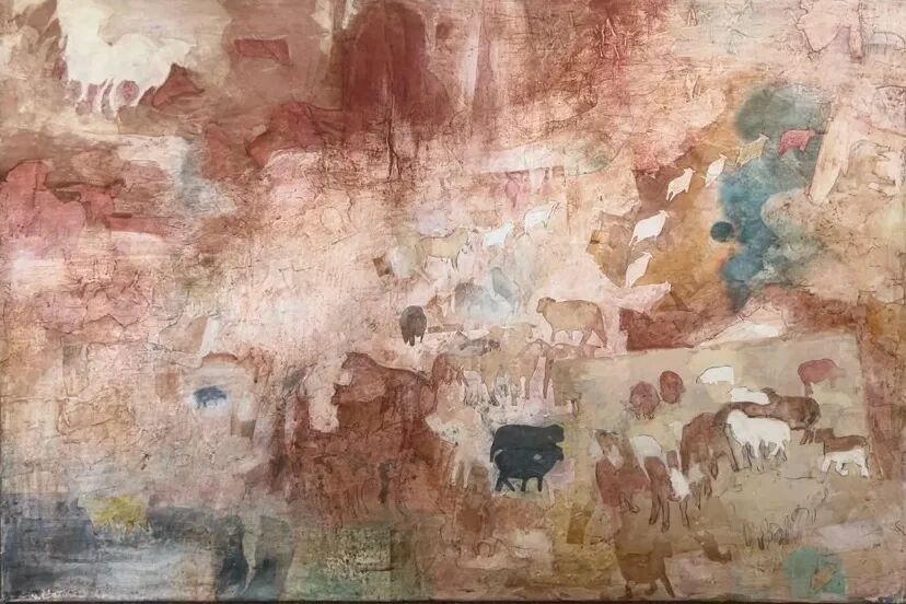 “新象共生 溢彩北疆”首届内蒙古新文艺群体美术作品线上展（三） 第27张