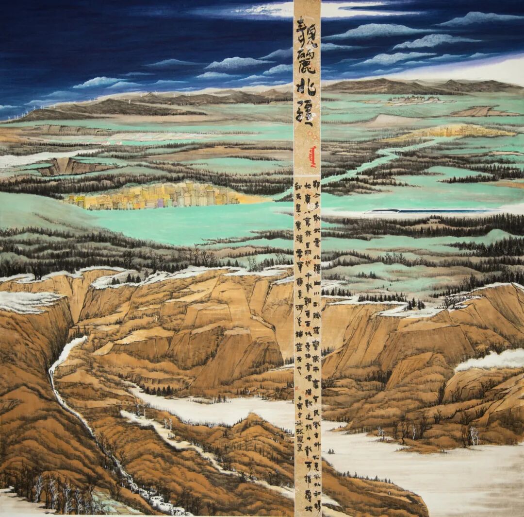 “新象共生 溢彩北疆”首届内蒙古新文艺群体美术作品线上展（三） 第38张