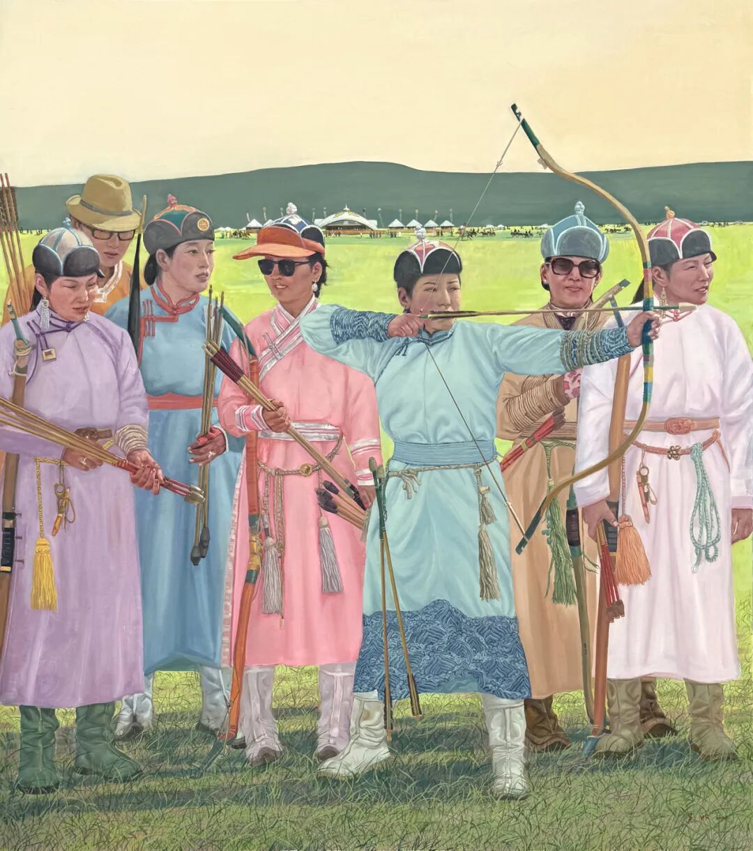 “新象共生 溢彩北疆”首届内蒙古新文艺群体美术作品线上展（三） 第16张