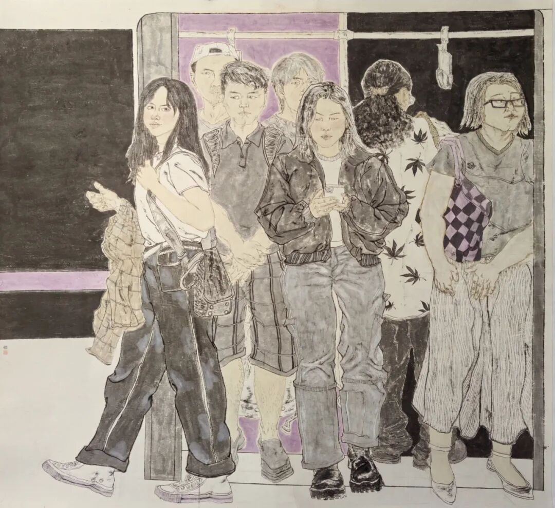 “新象共生 溢彩北疆”首届内蒙古新文艺群体美术作品线上展（三） 第26张