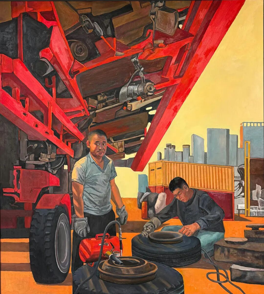 “新象共生 溢彩北疆”首届内蒙古新文艺群体美术作品线上展（三） 第24张