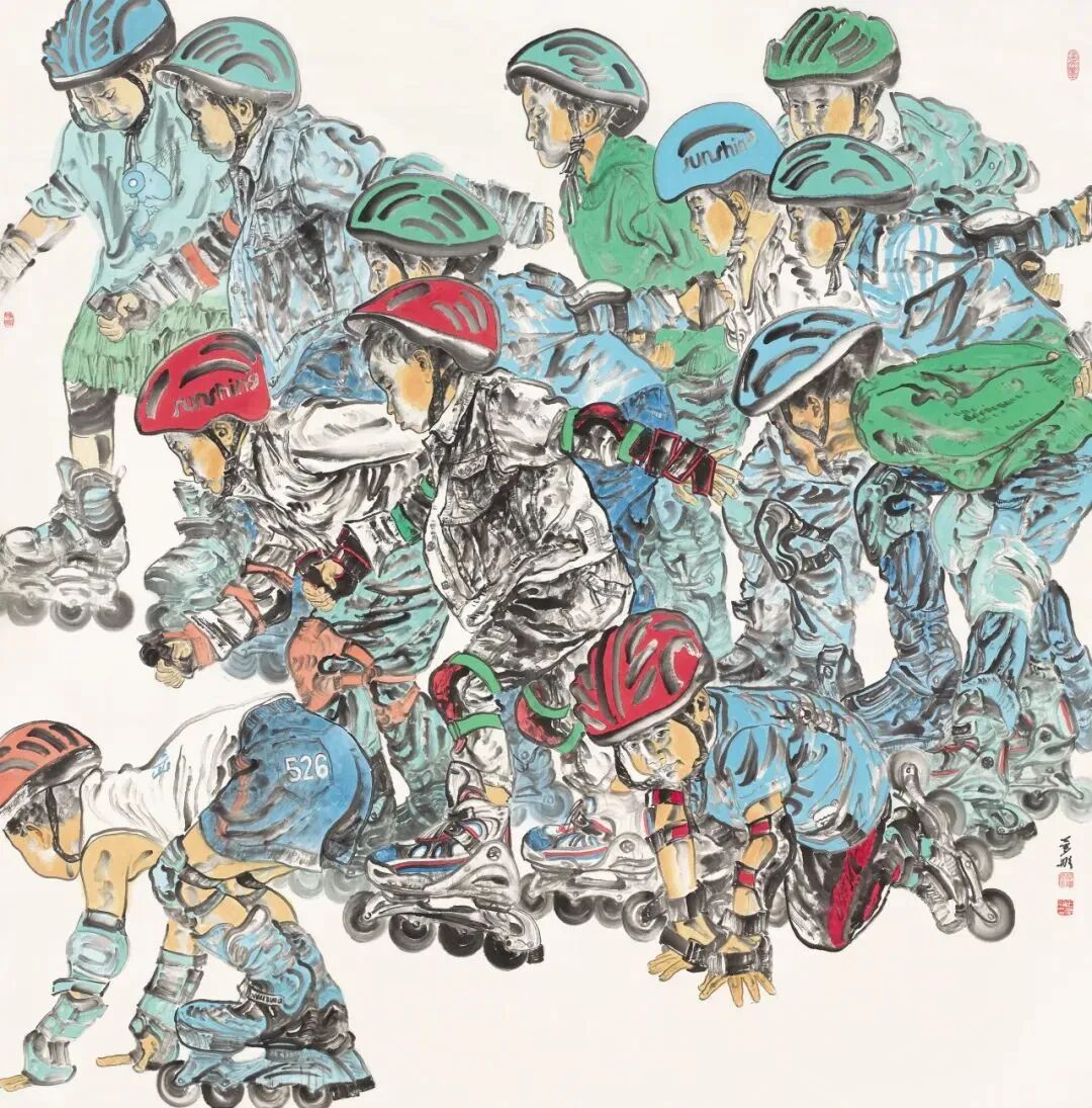 展览预告 | 江苏省美术馆藏“中国百家金陵”获奖作品巡展·内蒙古 第6张