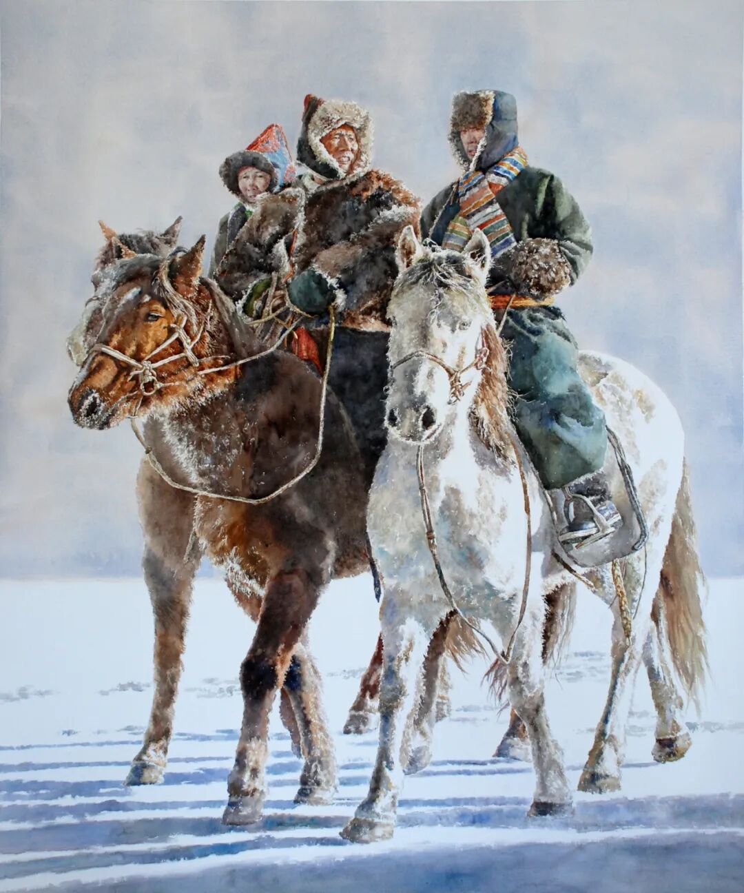 第十四届水彩·粉画作品展览复评结果揭晓！ 内蒙古这些画家入选→ 第8张